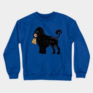 Tristan the Cheeky Portuguese Water Dog Crewneck Sweatshirt